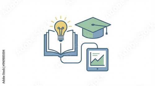 Education Learning Concept With Graduation.