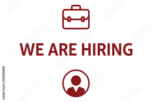 Recruitment and Job Vacancy Business Announcement Banner