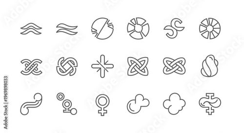 Mystical Symbol Set: Esoteric, Spiritual, and Geometric Icons