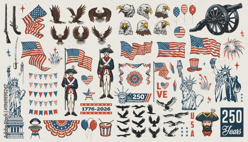 250 years of USA history