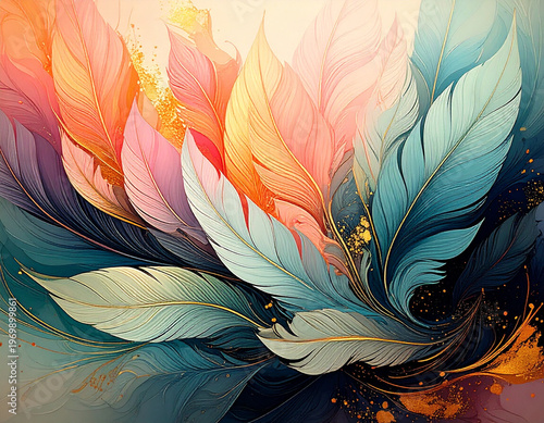 abstract floral background