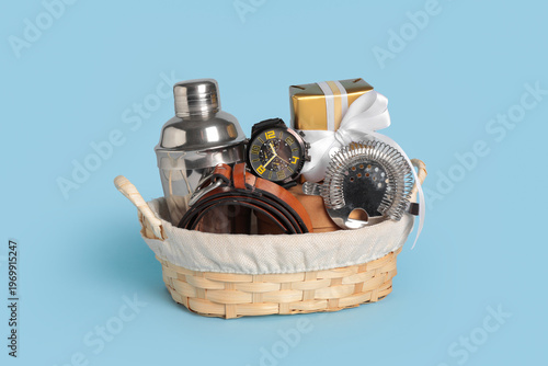 Gift basket with male acces...
