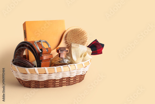 Gift basket with male acces...