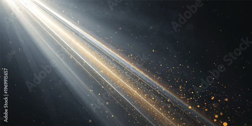 Glowing sun in the dark outer cosmos amidst a blue nebula galaxy and abstract starfield background with bright space for text