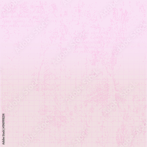 Soft Pink Aesthetic Gradient Texture, Distressed Pastel Background for Coquette Design