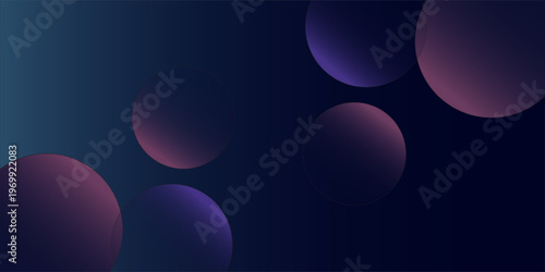 three dimensional earth dark blue and purple circle background
