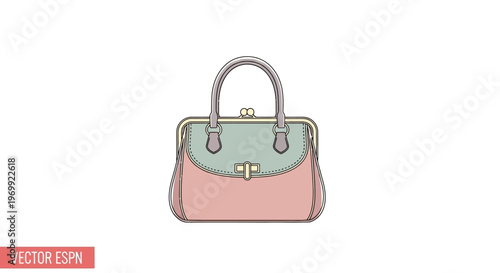 Colorful Womens Fashion Handbag Design.