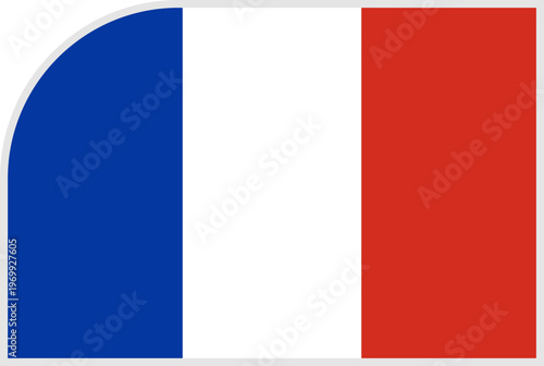 France Flag Tournament Badge