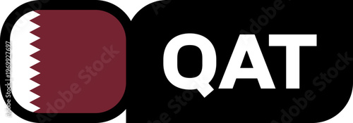 Qatar Flag Tournament Badge