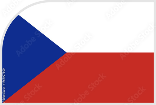 Czechia Flag Tournament Badge