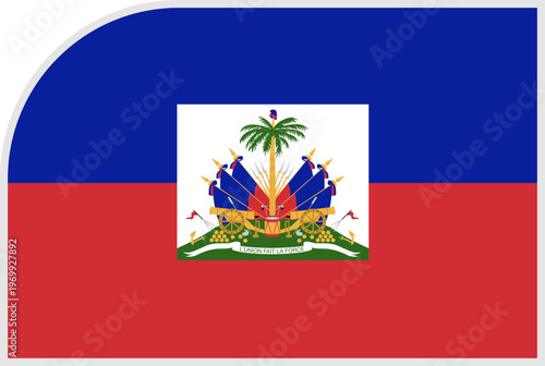 haiti Flag Tournament Badge