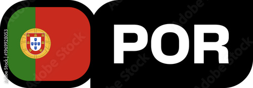 portugal Flag Tournament Badge