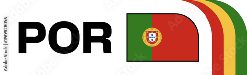 portugal Football Flag Badge