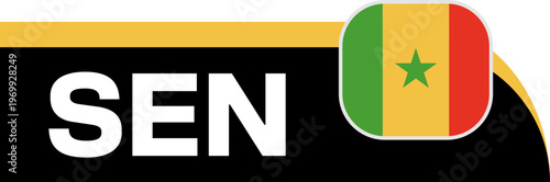 senegal Football Team Badge