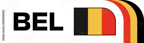 belgium Football Flag Badge