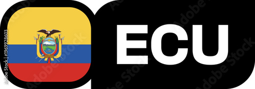 ecuador Flag Tournament Badge