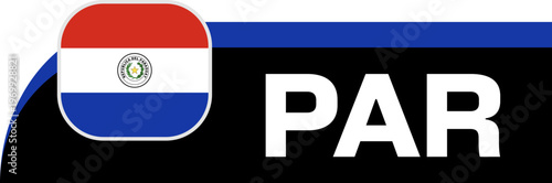 paraguay Football Team Badge