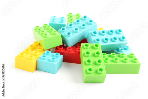 Colorful plastic building b...
