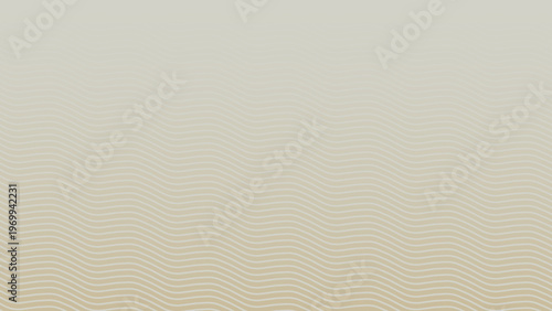 Abstract sand beige background with soft wavy lines pattern, 16:9 ratio