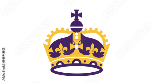 Golden Royal Crown Jewel.