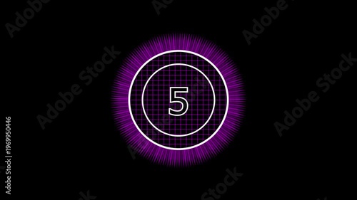 Radar display shows number 8 with radial lines and grid. Radar icon represents data scanning and detection systems. Radar icon enhances precise tracking.