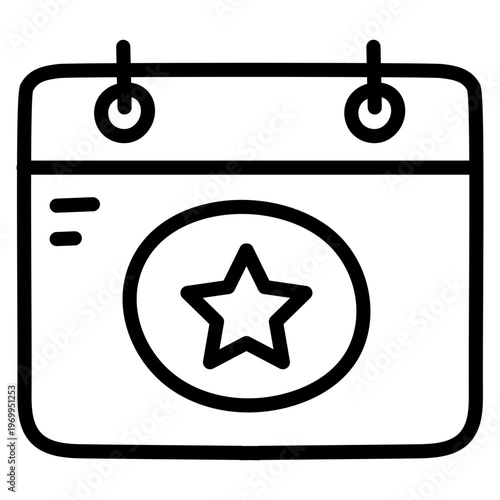 Perfect design icon of party schedule 