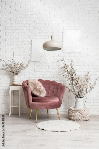 Interior of living room wit...