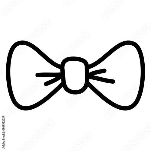 Trendy design icon of bowtie