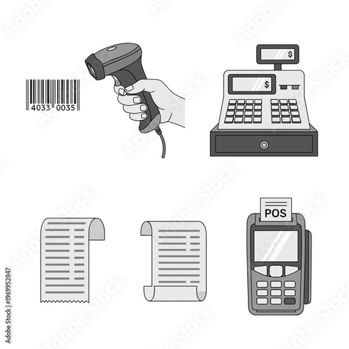 Point of Sale Terminal Device.