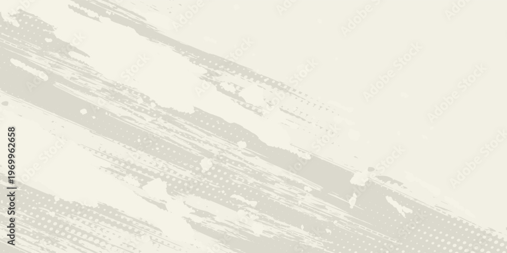 Fototapeta premium Broken beige halftone grunge texture. Abstract old grunge background.