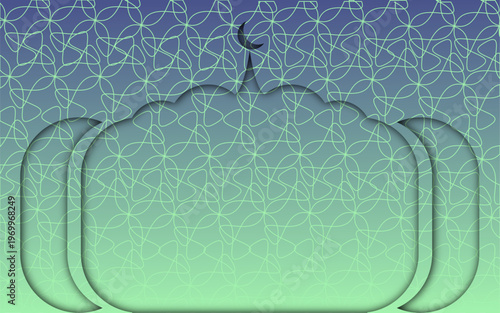 Modern Mosque Silhouette Background Design