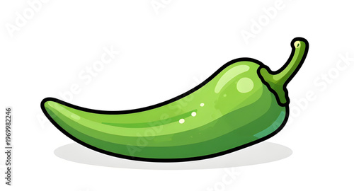 green pepper, capsicum vegetable, pepper illustration, pepper vector, pepper clipart, pepper design, pepper graphic, pepper drawing, pepper outline, vegetable illustration, food illustration, fresh pe