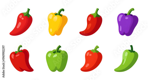 capsicums, chillipepper, bellpepper, spice, spicyfood, vegetableart, foodart, produce, harvest, farming, agriculture, gardenfresh, organicfood, healthyfood, nutrition, colorfulfood, freshfood, ripefoo