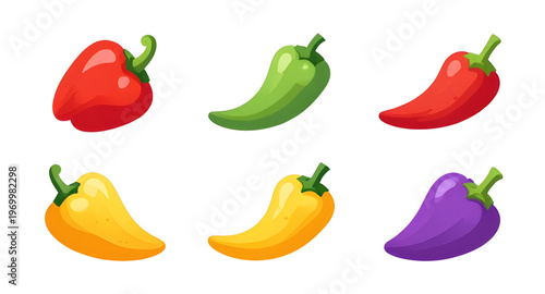 capsicums, chillipepper, bellpepper, spice, spicyfood, vegetableart, foodart, produce, harvest, farming, agriculture, gardenfresh, organicfood, healthyfood, nutrition, colorfulfood, freshfood, ripefoo