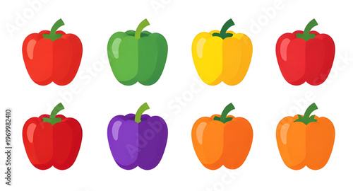 pepper, peppers, bellpepper, capsicum, vegetable, veggies, food, fresh, organic, healthy, nutrition, colorful, red, green, yellow, orange, ripe, raw, salad, cooking, ingredient, kitchen, farm, agricul