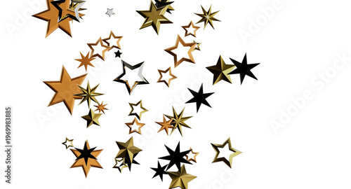 Elegant arrangement of star...