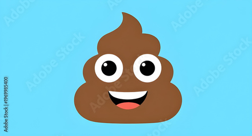 poo, poop, feces, dung, waste, excrement, emoji, icon, cartoon, funny, humor, joke, dirty, gross, smell, stink, messy, pile, swirl, brown, soft, cute, kawaii, character, face, expression, silly, playf