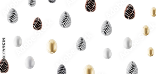 Decorative Easter egg patte...