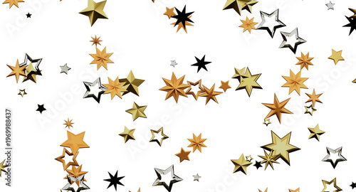 Festive background with gol...