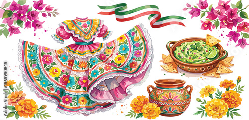 Adopted pets illustration puppy, cat, hedgehog, cockatiel, with pet carrier and 'Adopted' ribbon. Celebrates finding a loving forever home for these animal companions