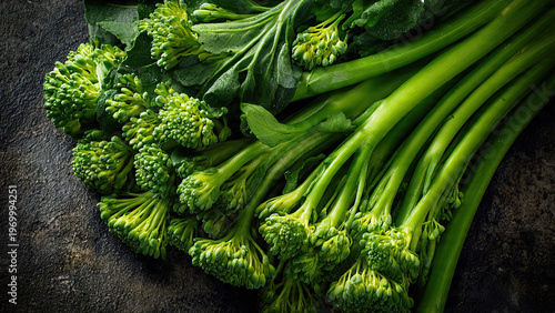 fresh green asparagus