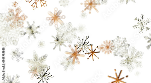 Elegant winter design featu...