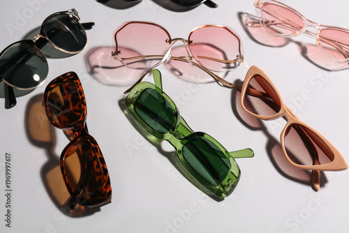 Different new stylish eyegl...