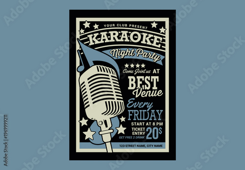 Karaoke Night Flyer