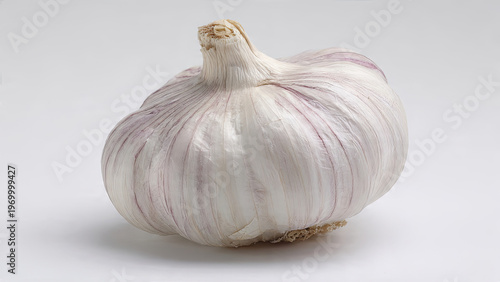 garlic isolated on white background