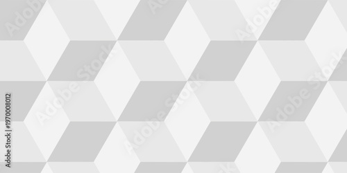 Seamless geometric pattern isometric cubic. Mosaic cube pattern vector tile blank wallpaper.	