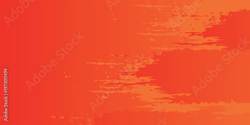Abstract Sports Background with Orange and Red Gradient Brushstrokes