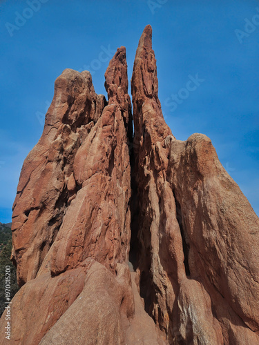 Obraz na plátně Three graces rock formation