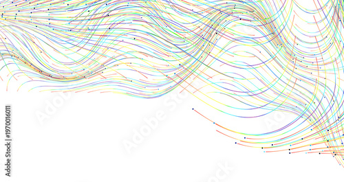 Abstract design of colorful...