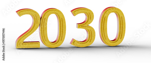 3D illustration of the year...
